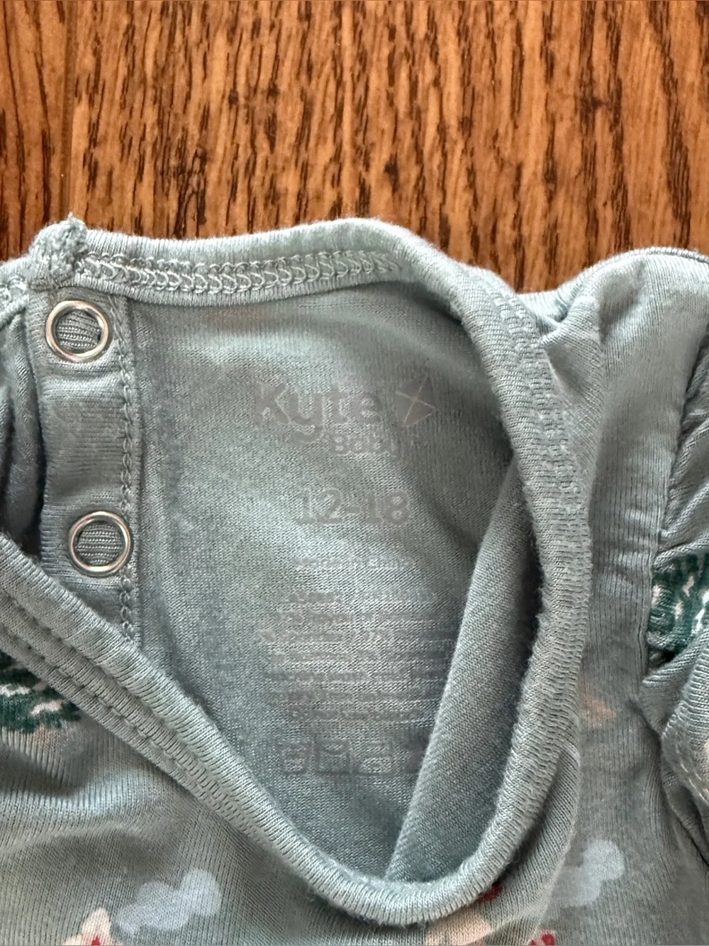 Kyte Baby Twirl Bodysuit in Ski Print 12-18mo